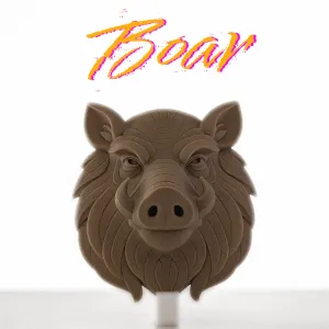 Boar Head - Wall Sculpture