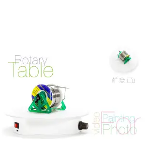 Rotary table for painting