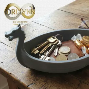 Viking Longship Bowl