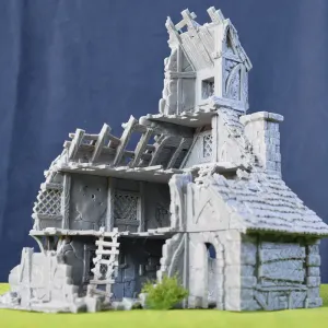 City of Tarok - Ruined Mansion - RPG terrain
