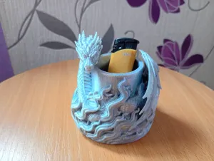 🔥 Flame Dragon Pen Holder🔥