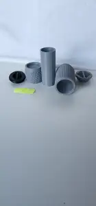 Ribbed Utility Knife Blade Snapper & Disposal Cartridge (V3)