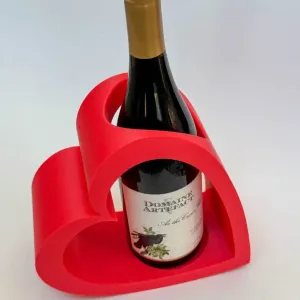 Heart Shaped Wine Bottle Holder