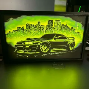 Nissan GT-R skyline Light box Hueforge