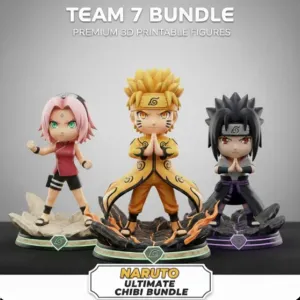 🔥NARUTO COLLECTION TEAM 7 | Naruto, Sasuke & Sakura CHIBI