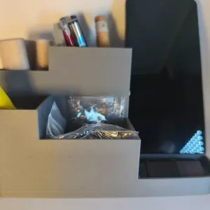 Modern Desk Organizer & Phone Stand
