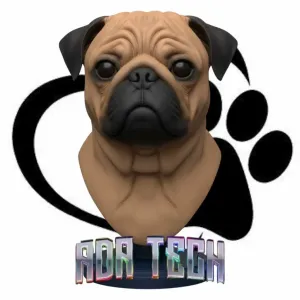 Pug Bust