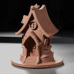 Fantasy fairy house
