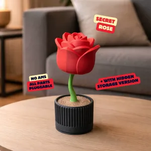 FLOWER SECRET - FLOWER WITH HIDDEN STORAGE