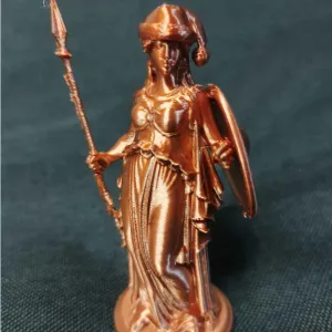 Christmas Athena Greek Goddess Warrior Mythology Figurine