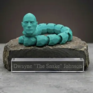 ​Dwayne "The Snake" Johnson | Articulated Flexi Snake