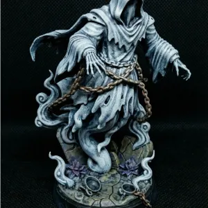 Shackled Wraith Statue | Ghostly Specter Sculpture