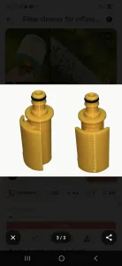 Filter cleaner for inflatable hot tubs
