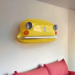 Vintage Fiat 500 front end - Wall art