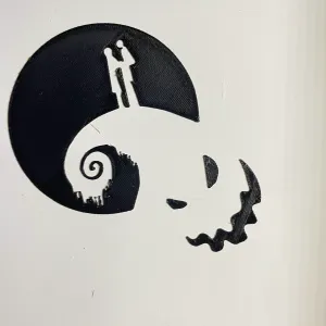 Jack Skellington y su novia, Sally