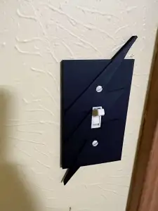lightning bolt lightswitch cover