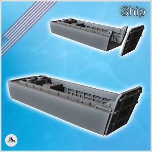 LCVP US American landing craft (7) - miniatures warhammer ta