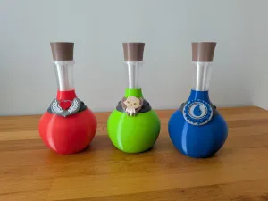 Multipurpose Fantasy Potion Bottles
