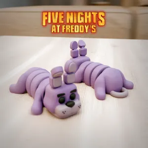 BONNIE FIVE NIGHTS AT FREDDY’S ARTICULATED KEYCHAIN FUNKO
