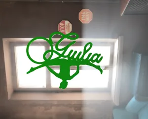 Giulia rhythmic gymnast keychain
