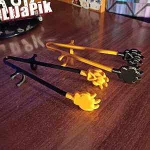 Snack chopsticks / Sushi / Kawaii paws / Tweezers / Палочки
