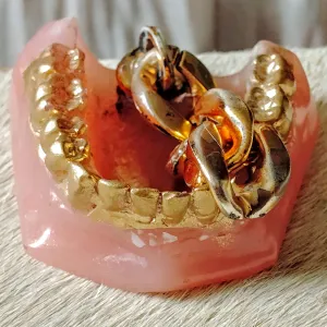 JAW ORNAMENT. 3D PROVERB.