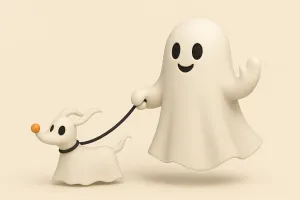 Ghost Walking Ghost Dog
