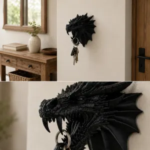 DRAGO - KEY HANGER 🐉 - DRAGON HEAD KEY ORGANIZER