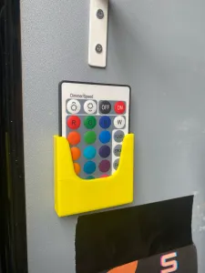 porte télécommande led