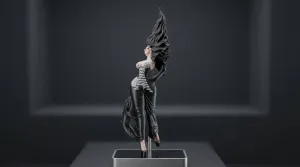 Dramatic Flow - Gothic Pin-Up Figurine