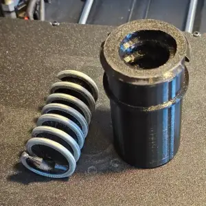 Climbing rope brush cleaner holder BAEL