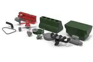 Old straight engine inline engine - parts