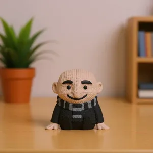 Gru from Despicable Me & Minions Knitted - Crochet