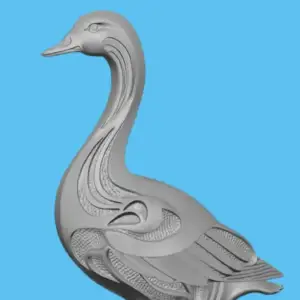 Sculpted Goose