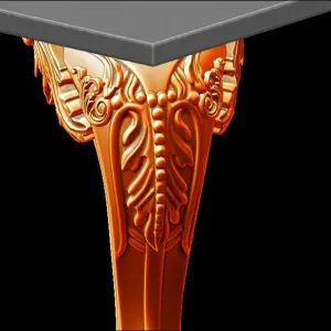 ornament Leg Table Furniture