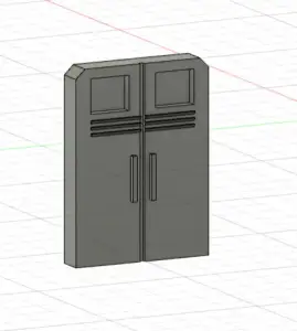 1/18 PANNEAU ELECTRIQUE DOUBLE / DOUBLE ELECTRICAL PANEL