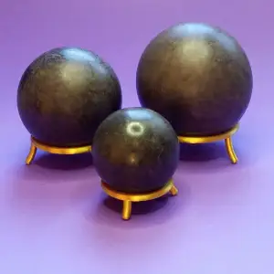 Elegant Display Stands for Spheres – Dorodango, Crystals & M