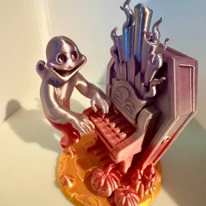 Ghastly band - the pianist