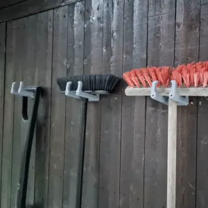 Heavy-Duty Wall Hook for Shovels & Tools