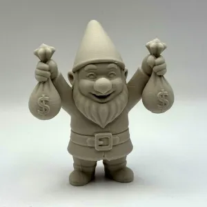 Bagholder Garden Gnome