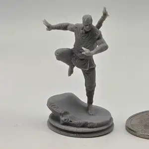 RPG D&D Monk Miniature