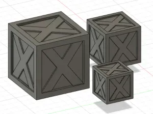 1/18 CAISSE D'EXPÉDITION / SHIPPING CRATE