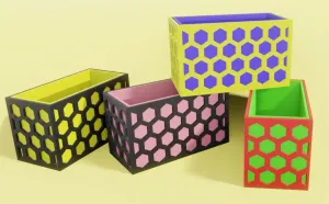 Hexagon box