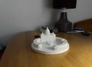 St. Peter's Square & Basilica – 3D Model