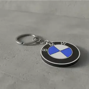 BMW logo keychain