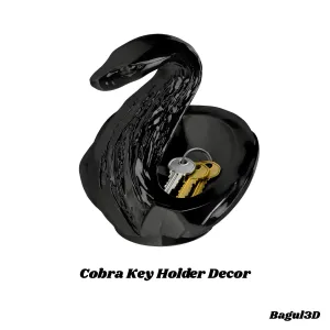 Cobra Key Holder Decor