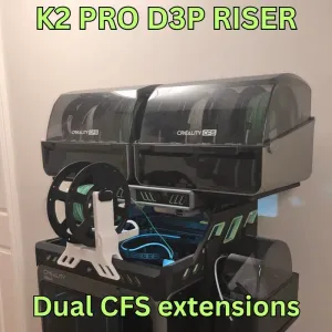 K2 PRO D3P Riser CFS extension shelves