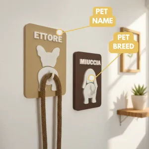 Poodle Wall Leash Hook