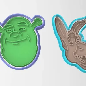Cookie Cutter, shreck ,Polymer Clay Cutters