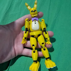 Fnaf coniglio giallo pezzi modificati